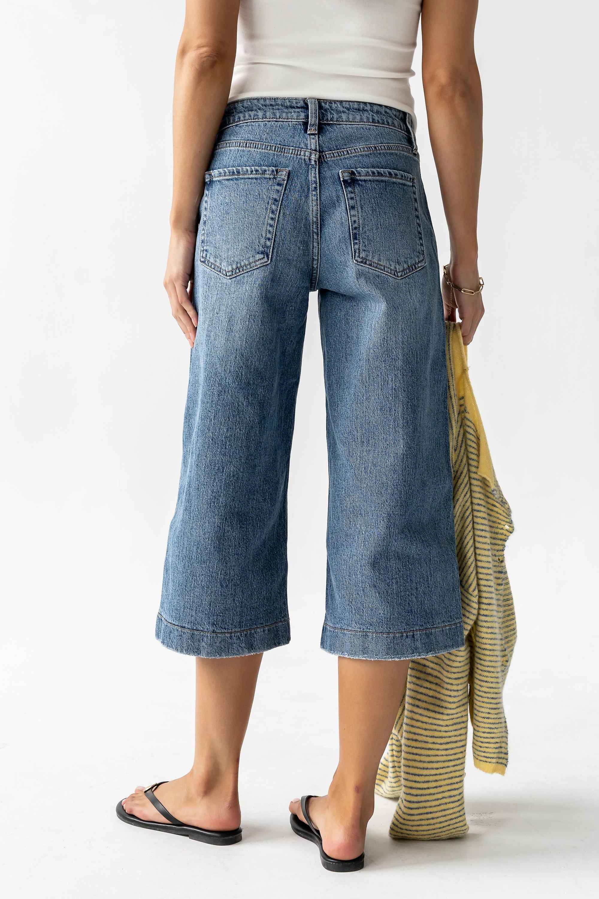 Leanne Wide Leg Capris