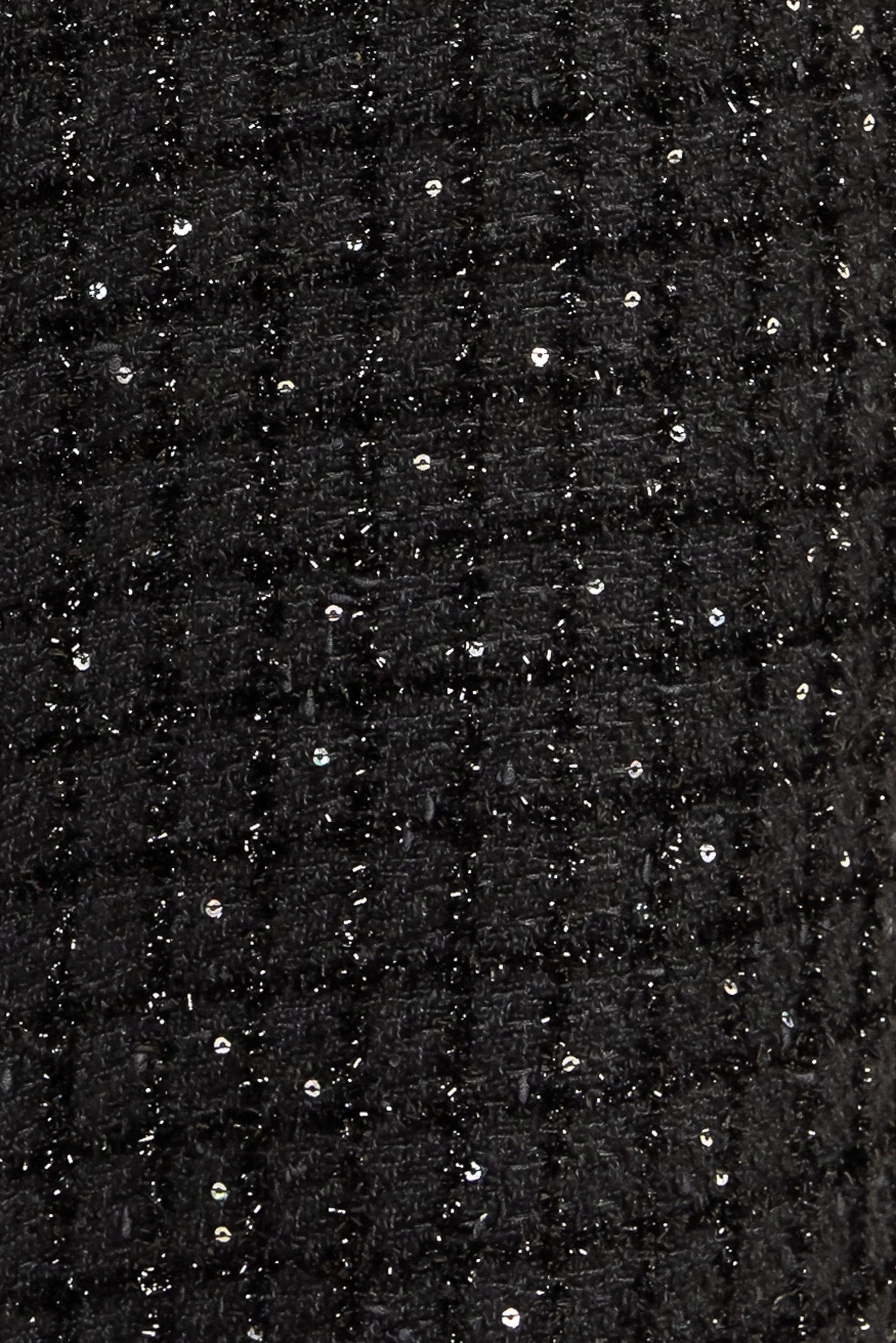 SPARK NOIR BLACK TWEED JUMPSUIT
