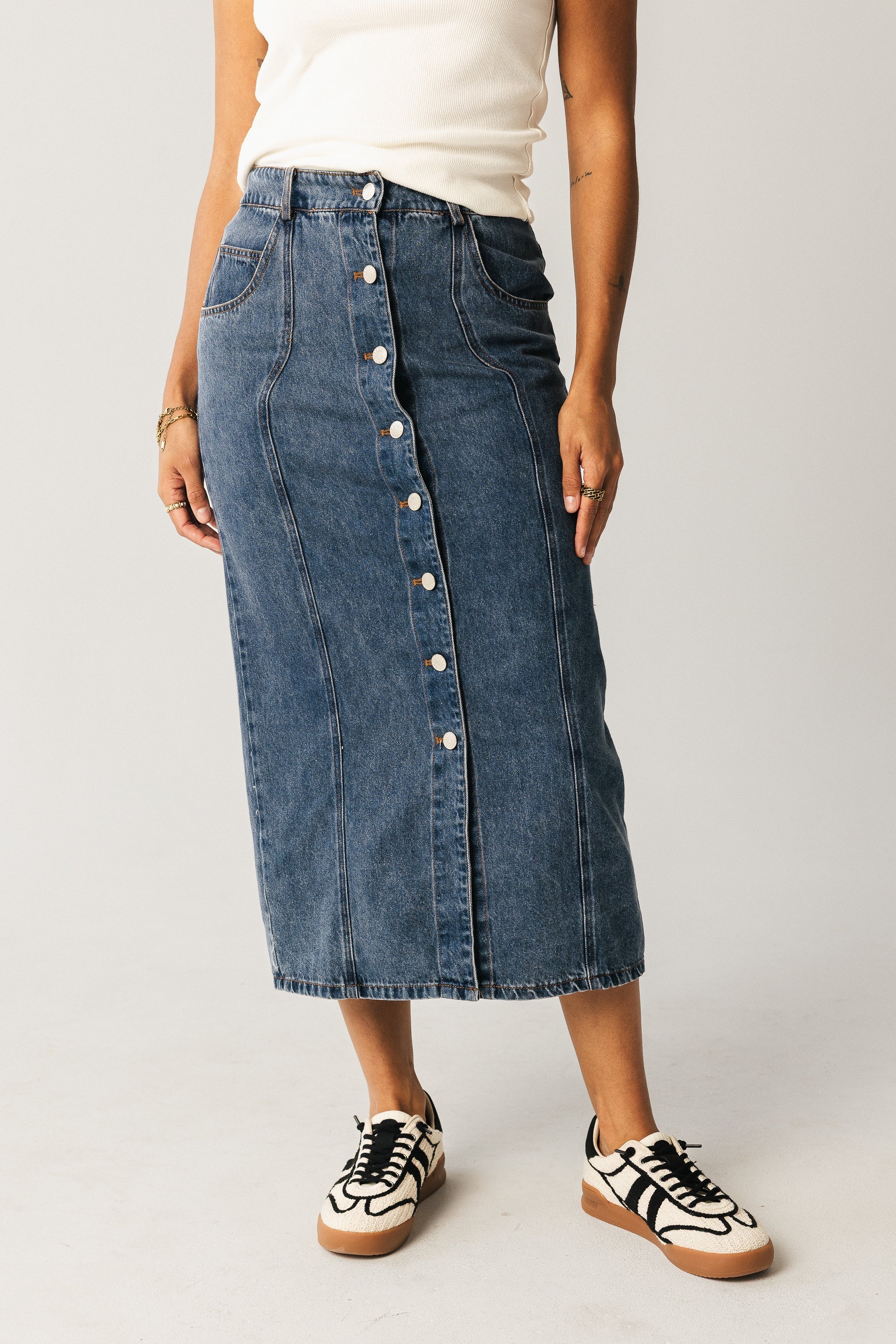 Kylo Denim Maxi Skirt FINAL SALE