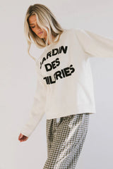 Jardin Des Tuileries Crewneck FINAL SALE