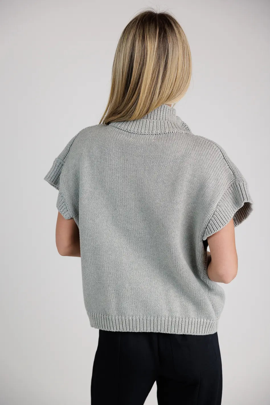 Sadie Knit Cardigan in Grey FINAL SALE