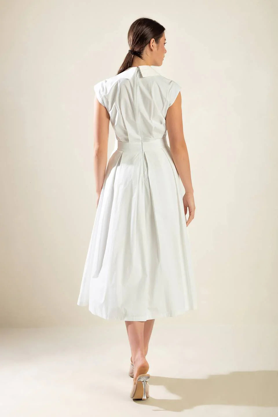 DREAMY IMPRESSION MIDI DRESS