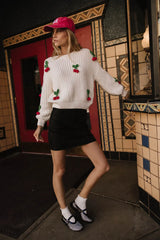 Maddox Coated Denim Mini Skirt FINAL SALE