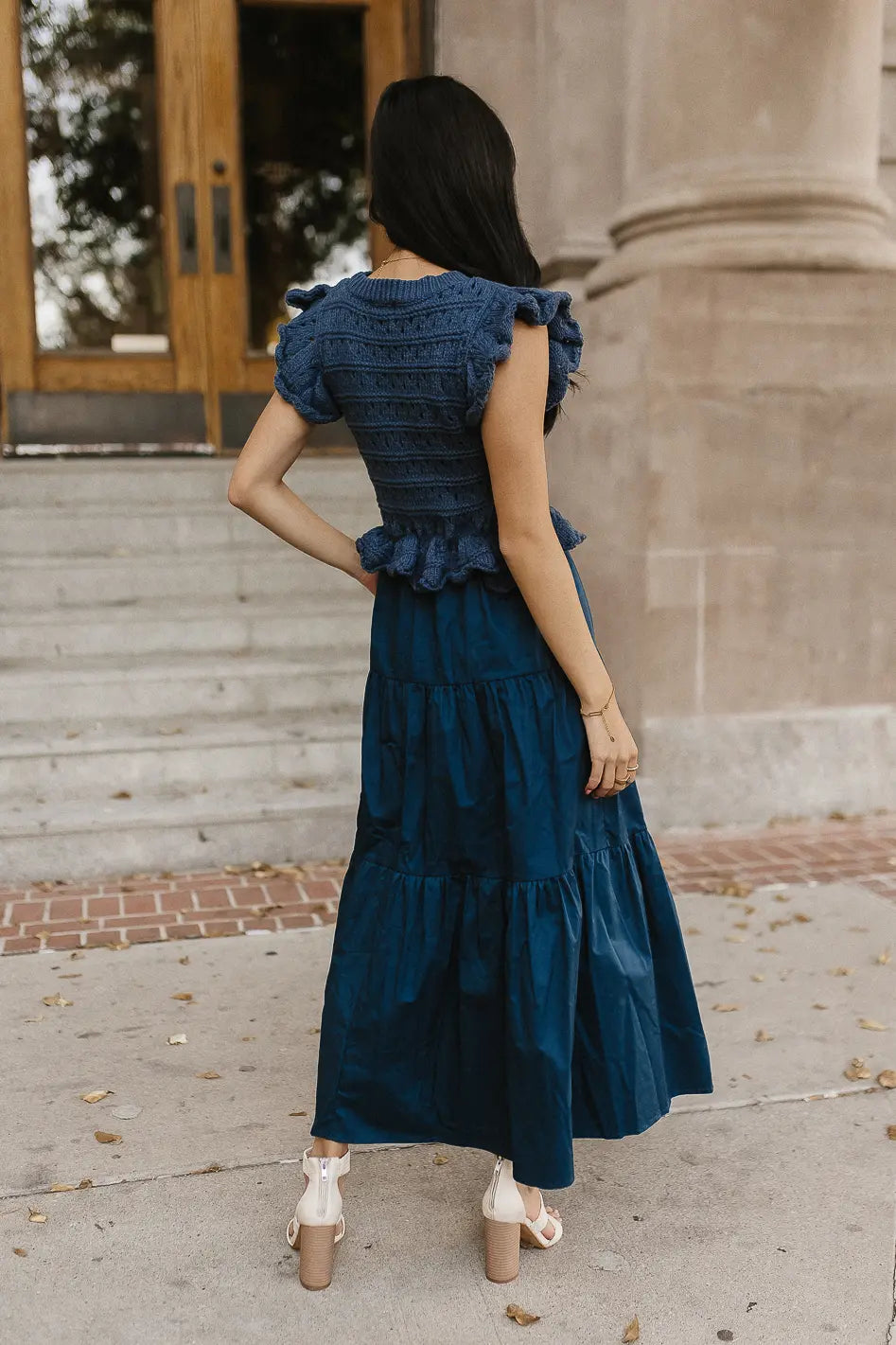 Carey Maxi Dress in Teal FINAL SALE