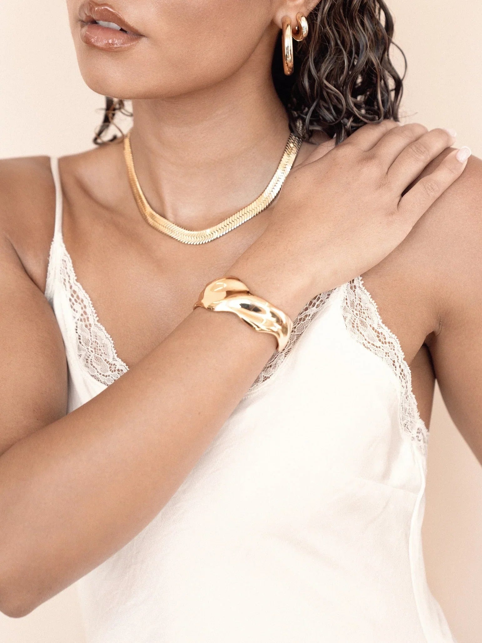 Wavy Days Cuff Bracelet