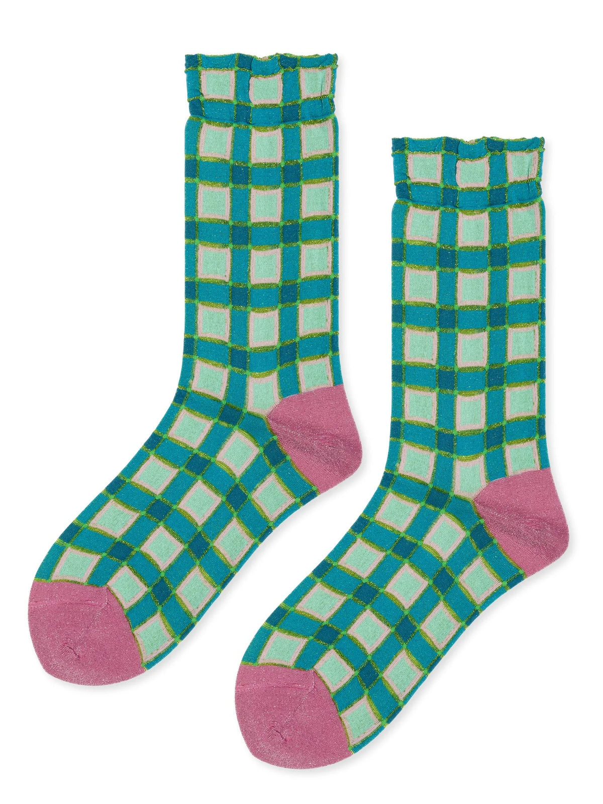 Esther Plaid Crew