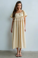 Kennedy Ruffle Maxi Dress