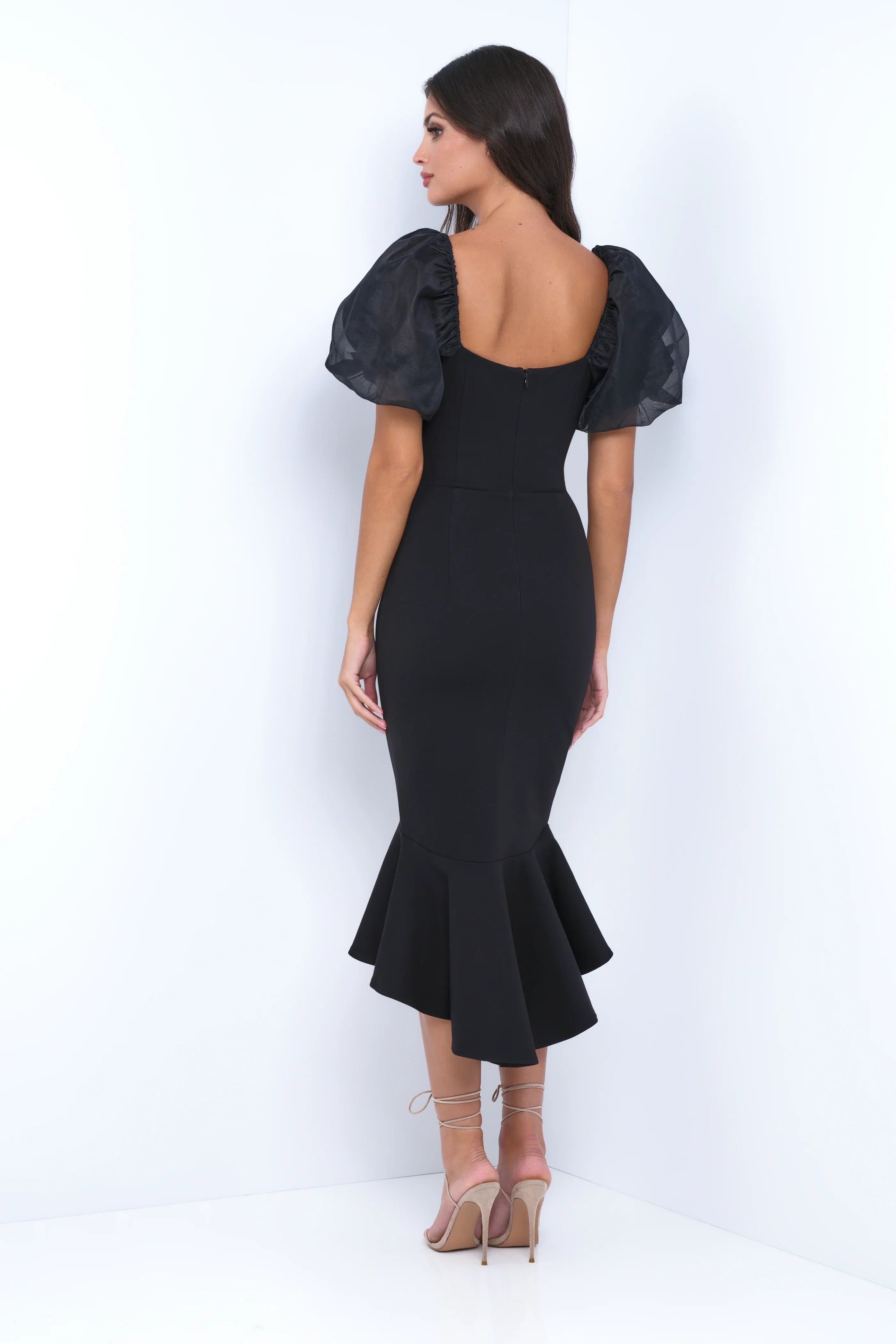 Diana Midi Dress Black