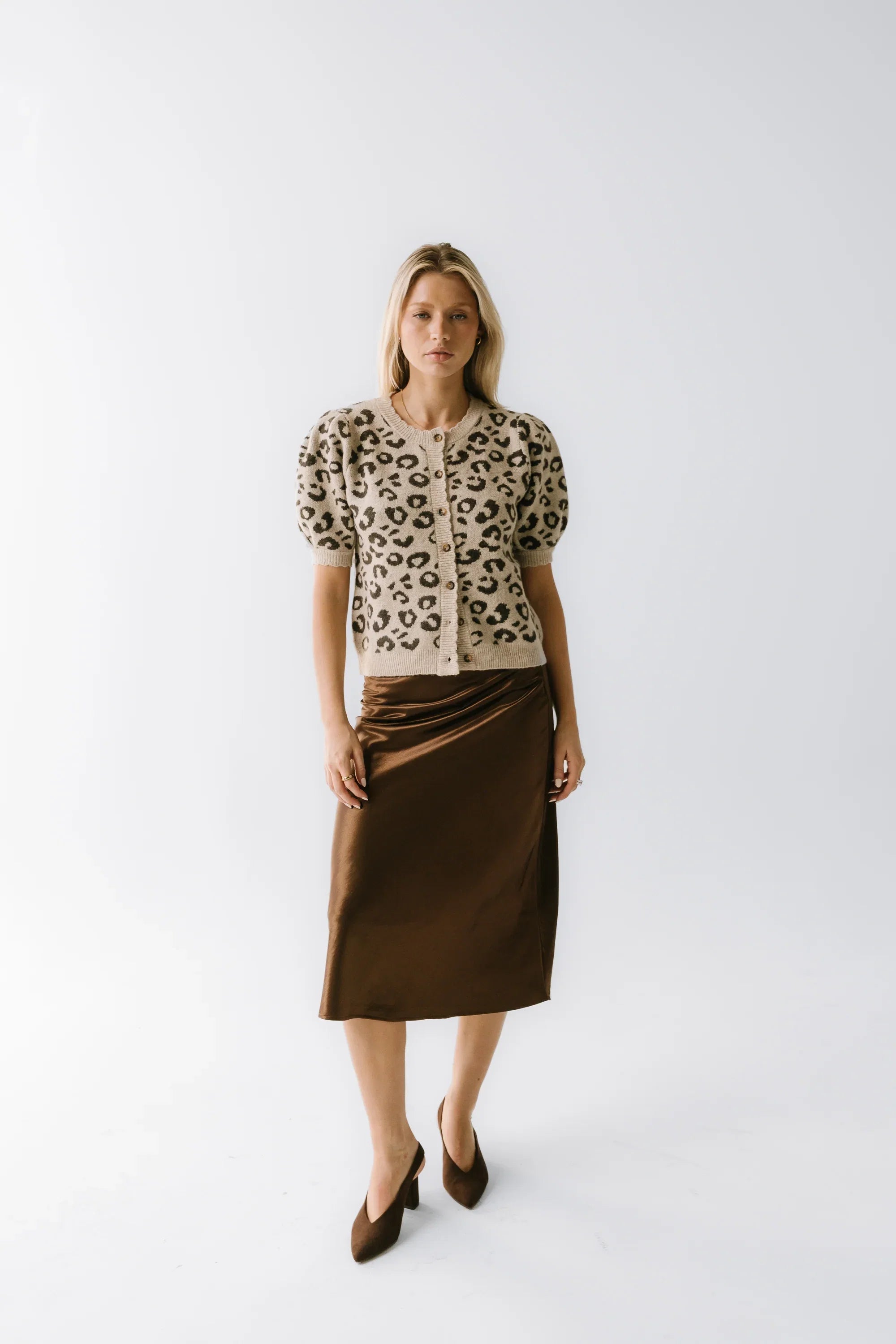 Ximena Leopard Sweater FINAL SALE