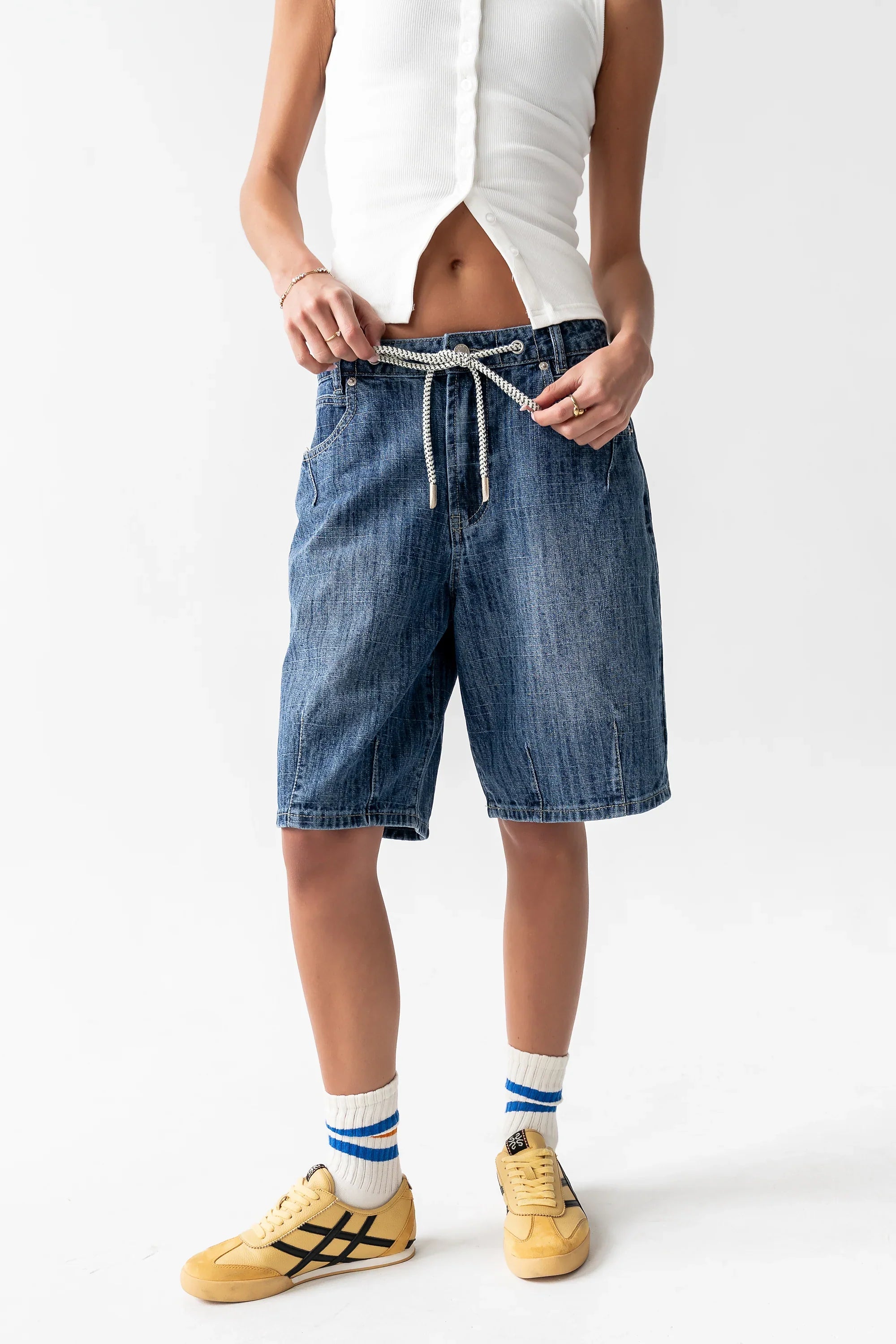 Ashley Barrel Bermuda Shorts