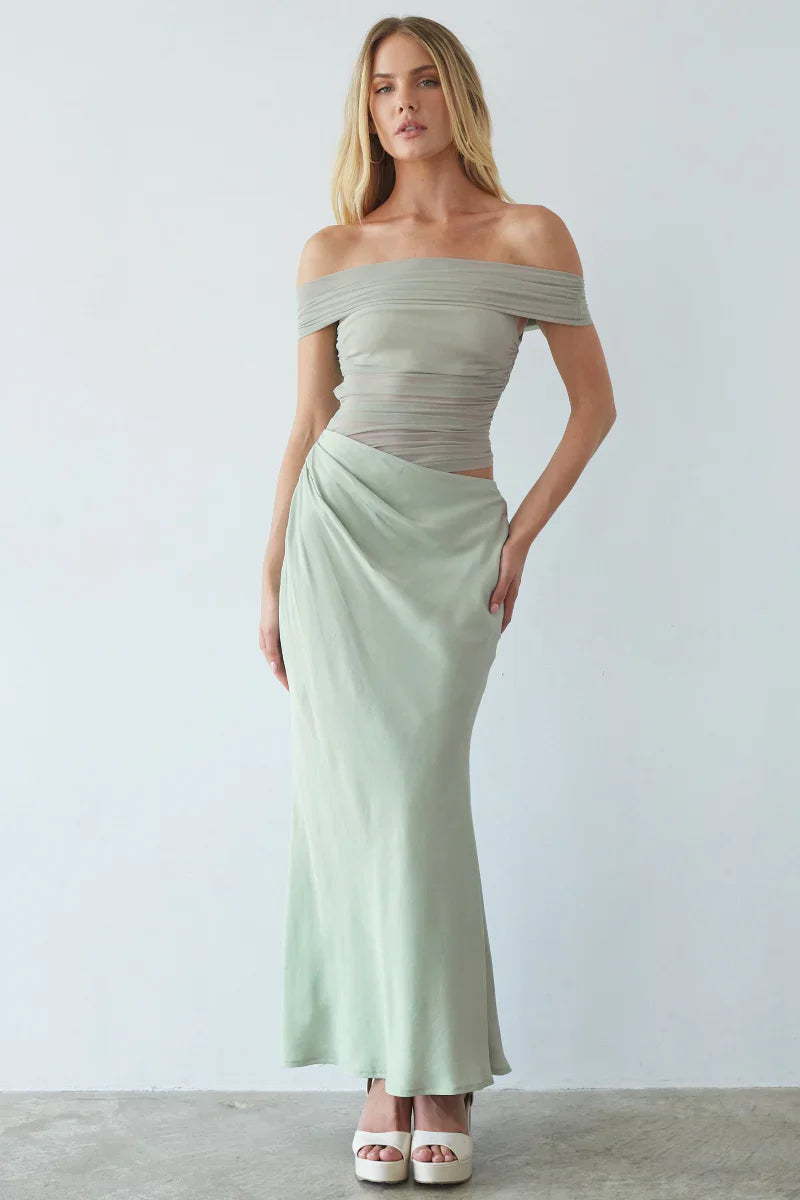 Rosalia Mesh Maxi Dress