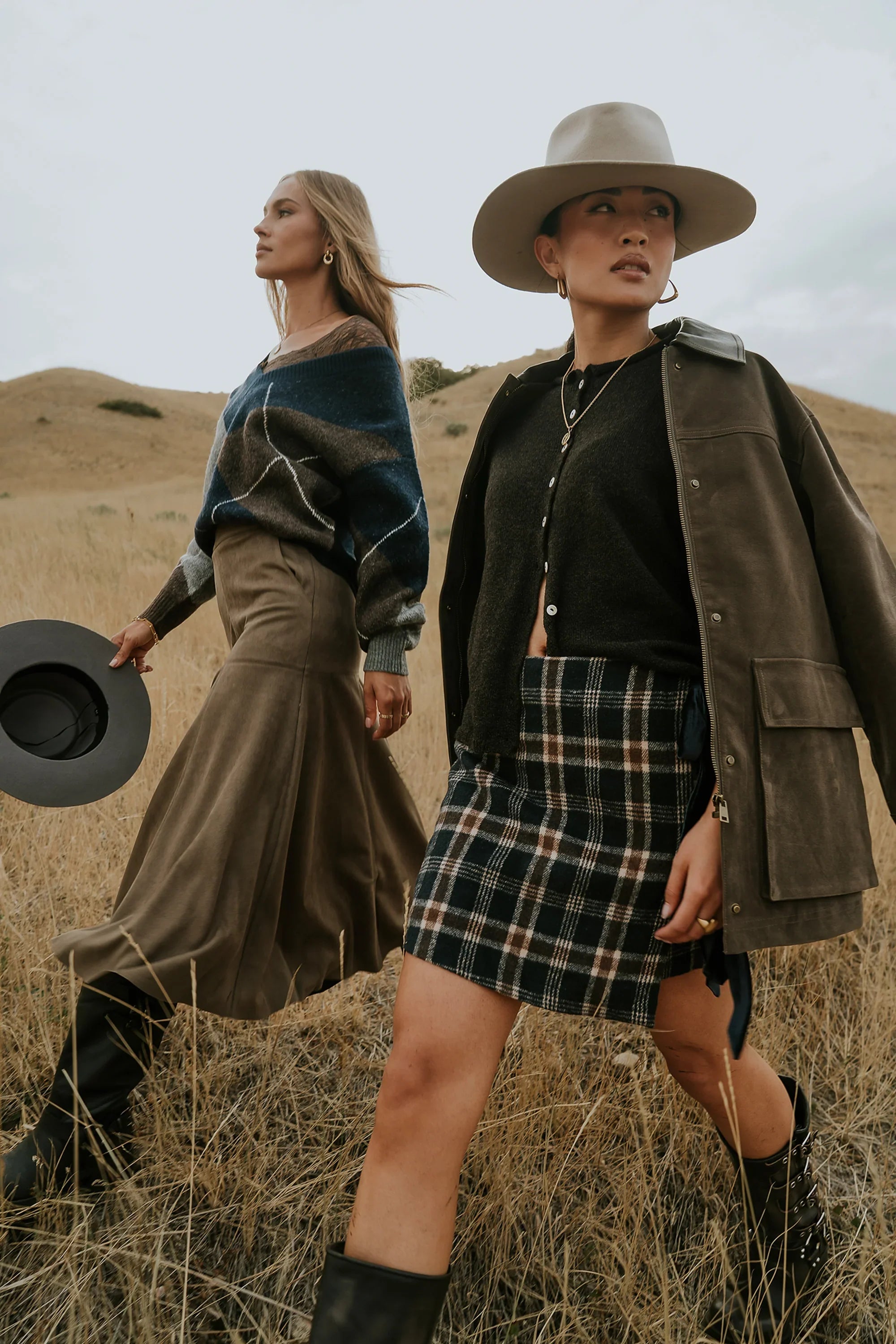 Haven Plaid Mini Skort FINAL SALE