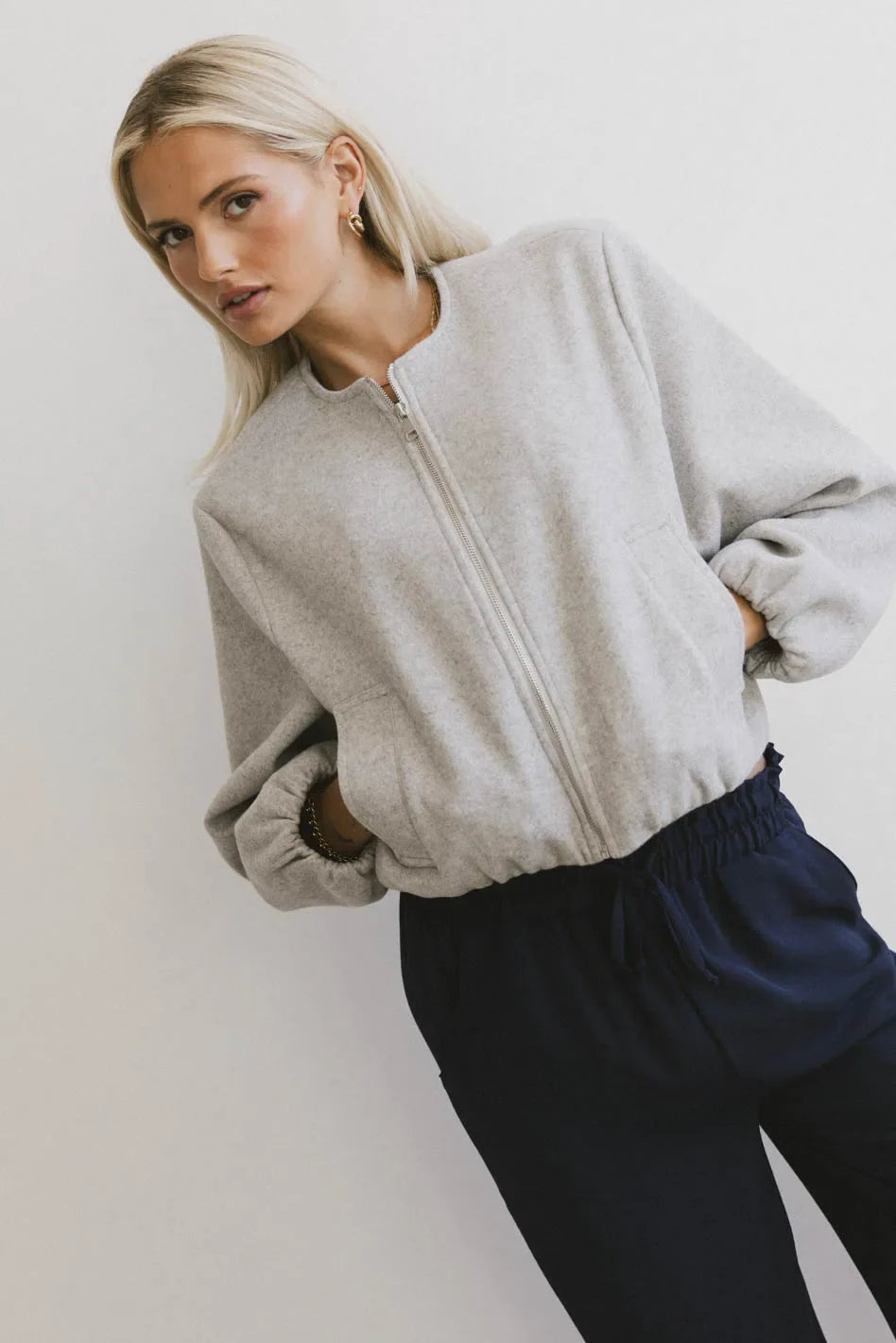 Vesper Brushed Bomber Jacket FINAL SALE