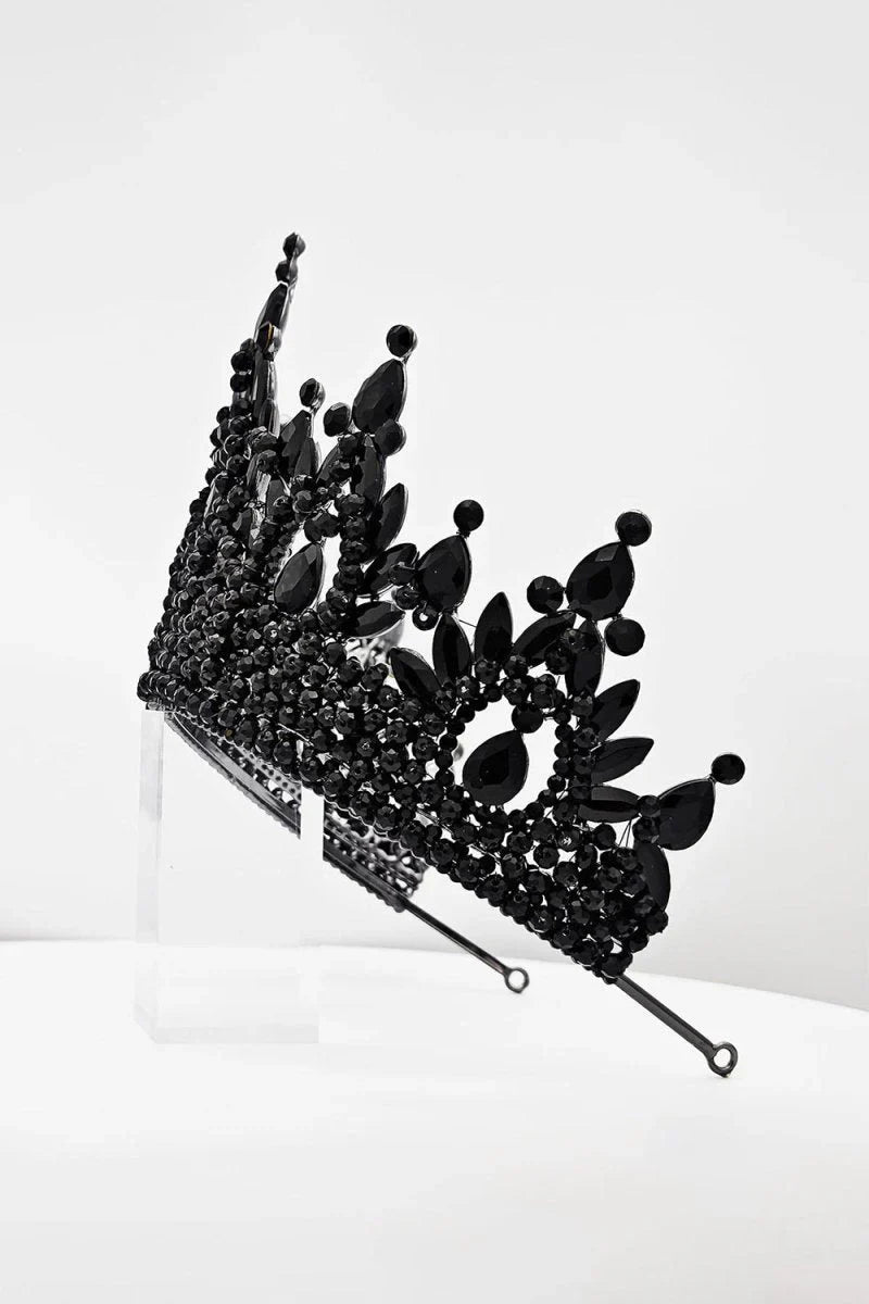 Pink Rhinestone Queen Tiara