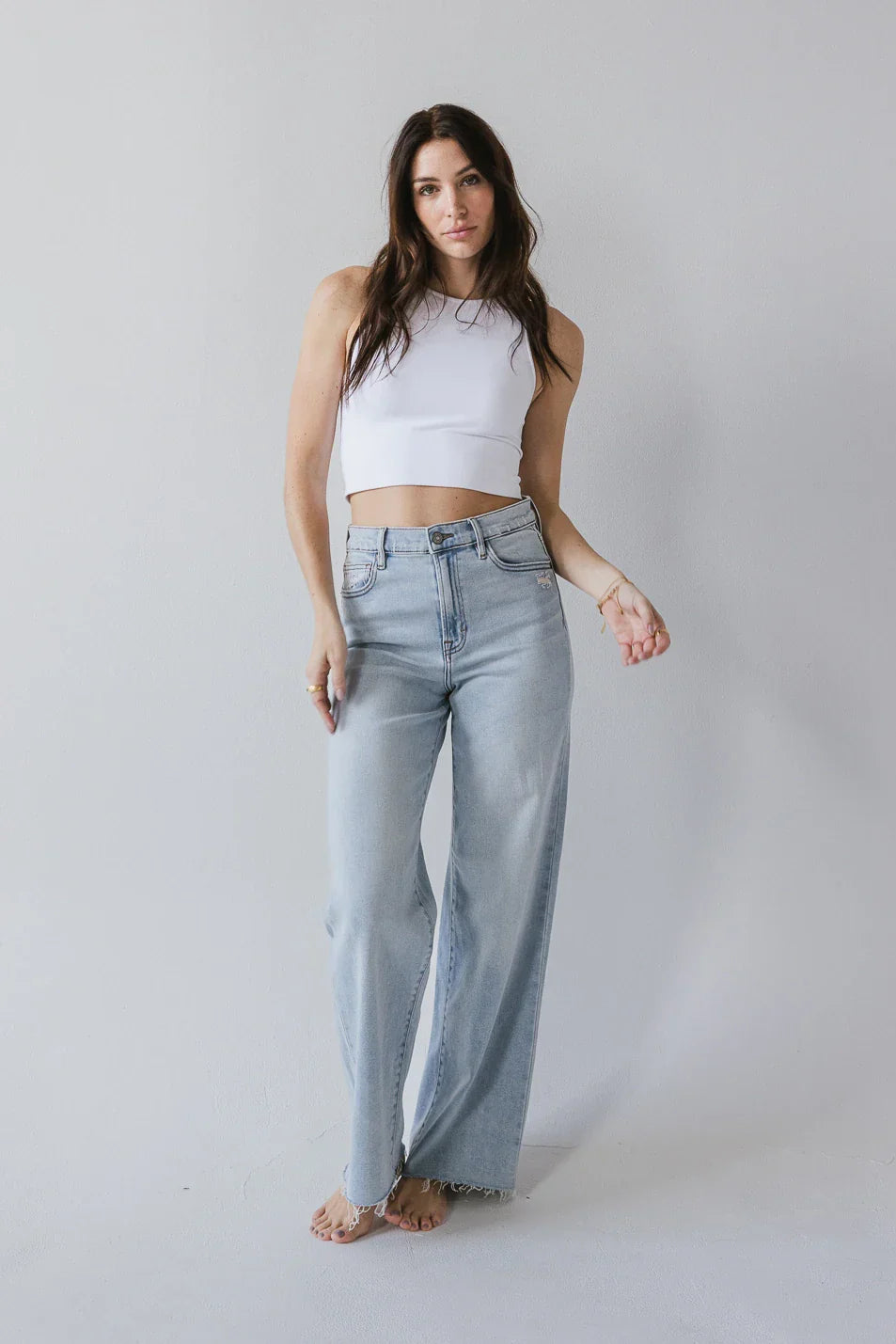 Riley Dad Jeans in Light Wash FINAL SALE