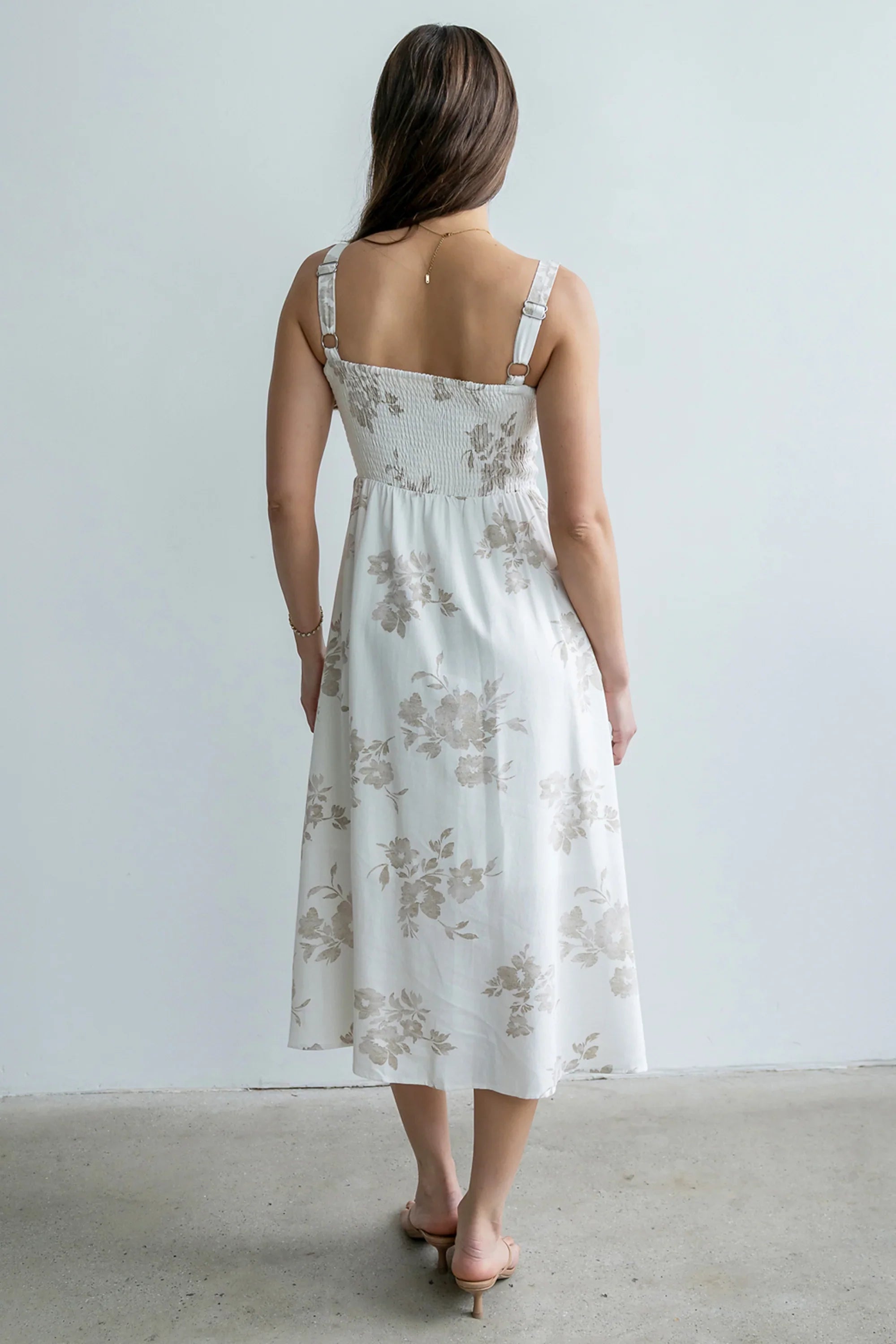 Brandy Floral Midi Dress