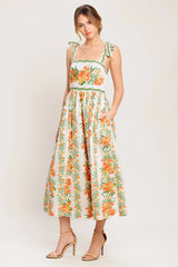 MARIGOLD BREEZE MIDI DRESS