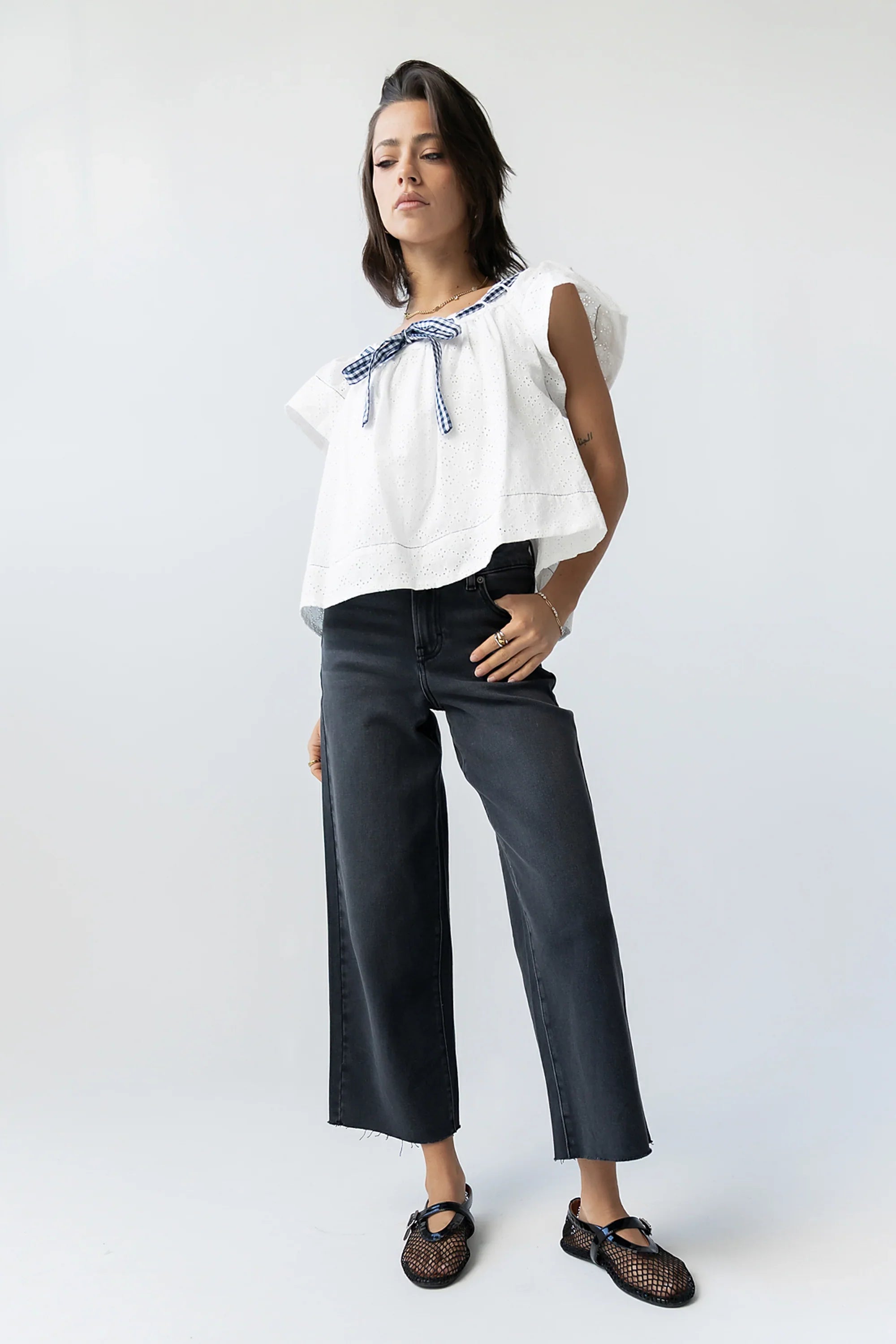 Margot Embroidered Blouse