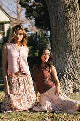 Annie Knit Vest in Blush FINAL SALE
