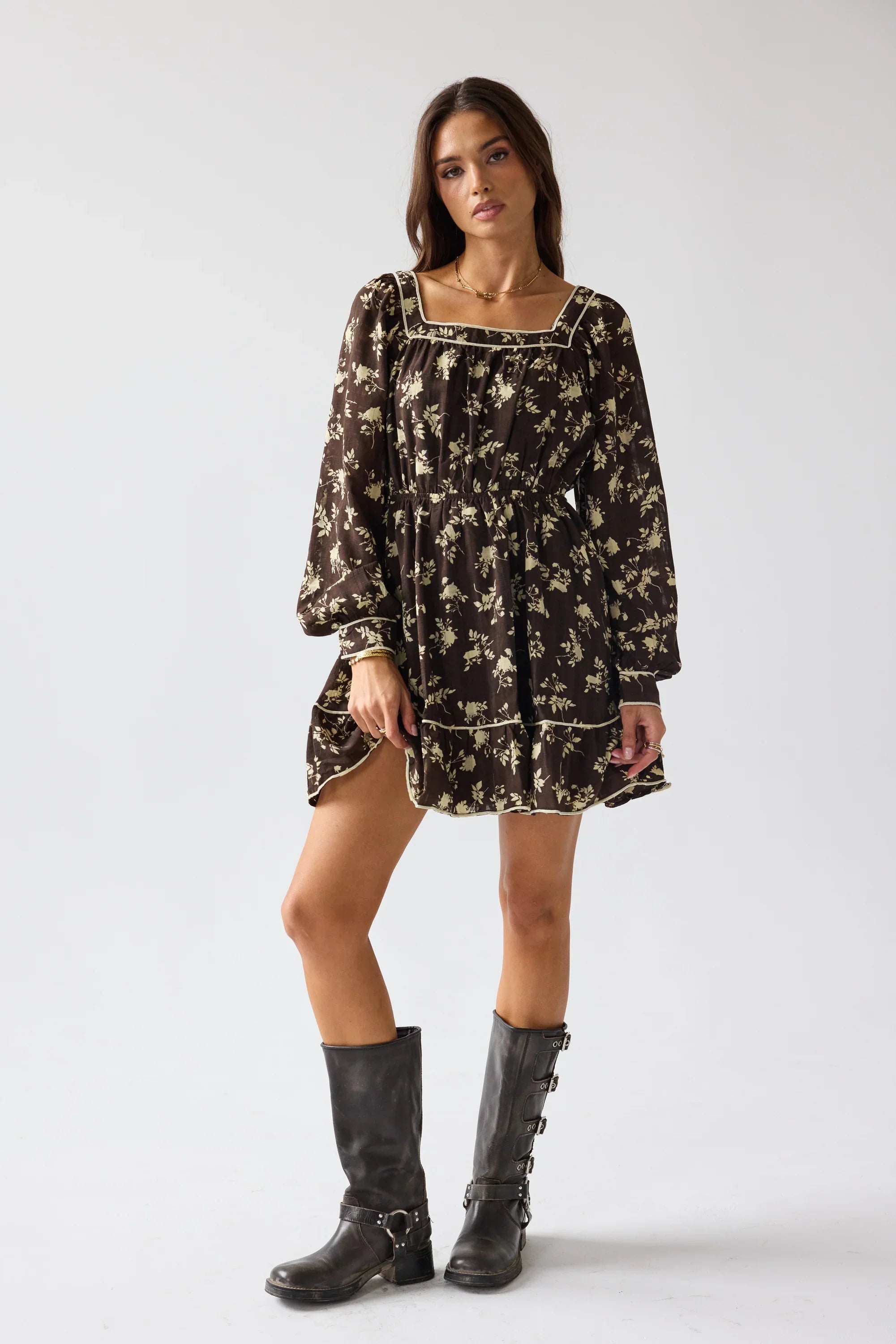Holden Floral Mini Dress FINAL SALE