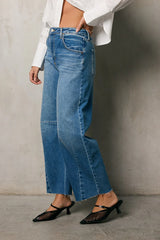 Juliette Barrel Jeans in Medium Wash