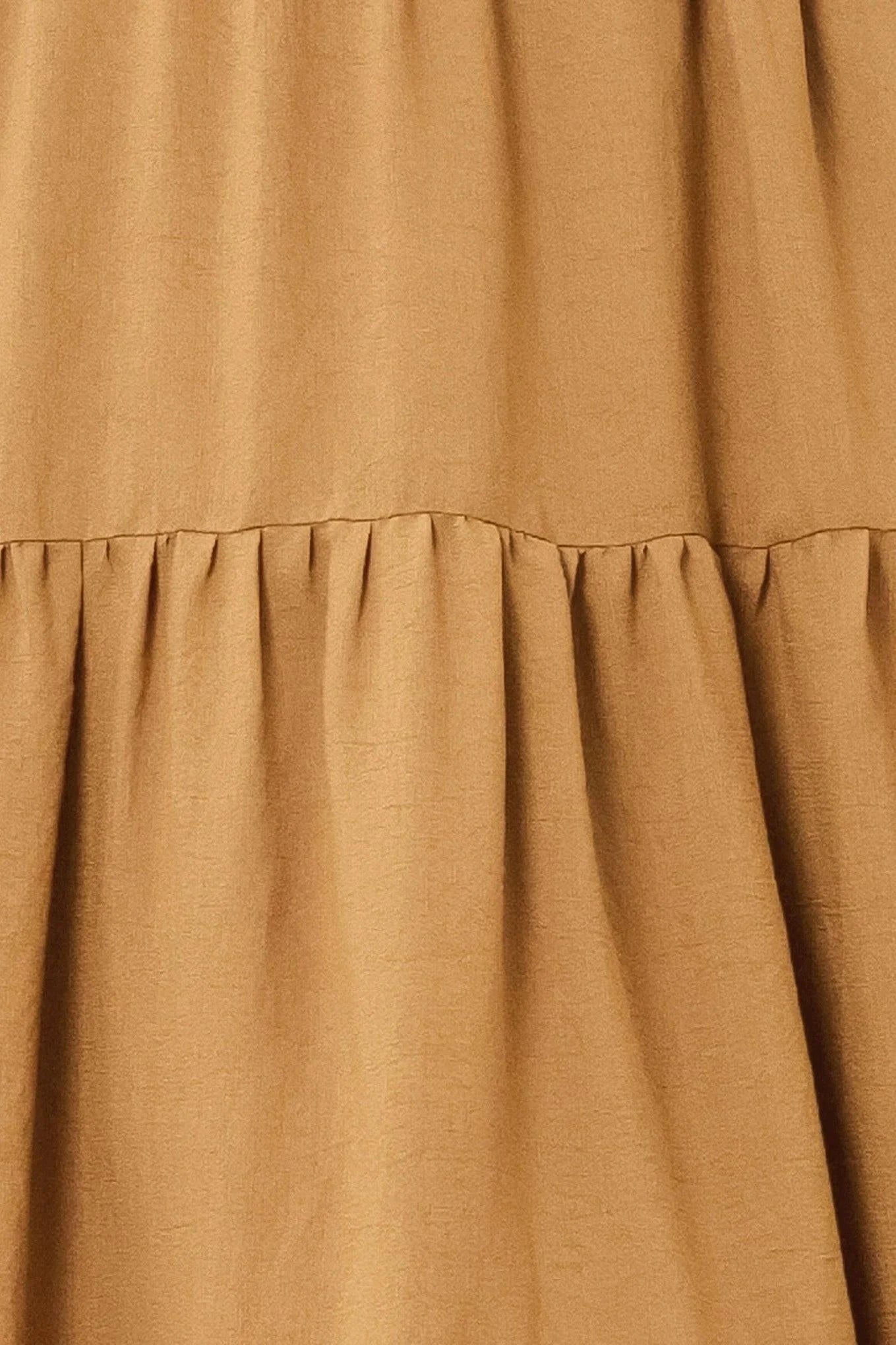 GOLDEN HOUR LACE BODICE MAXI DRESS