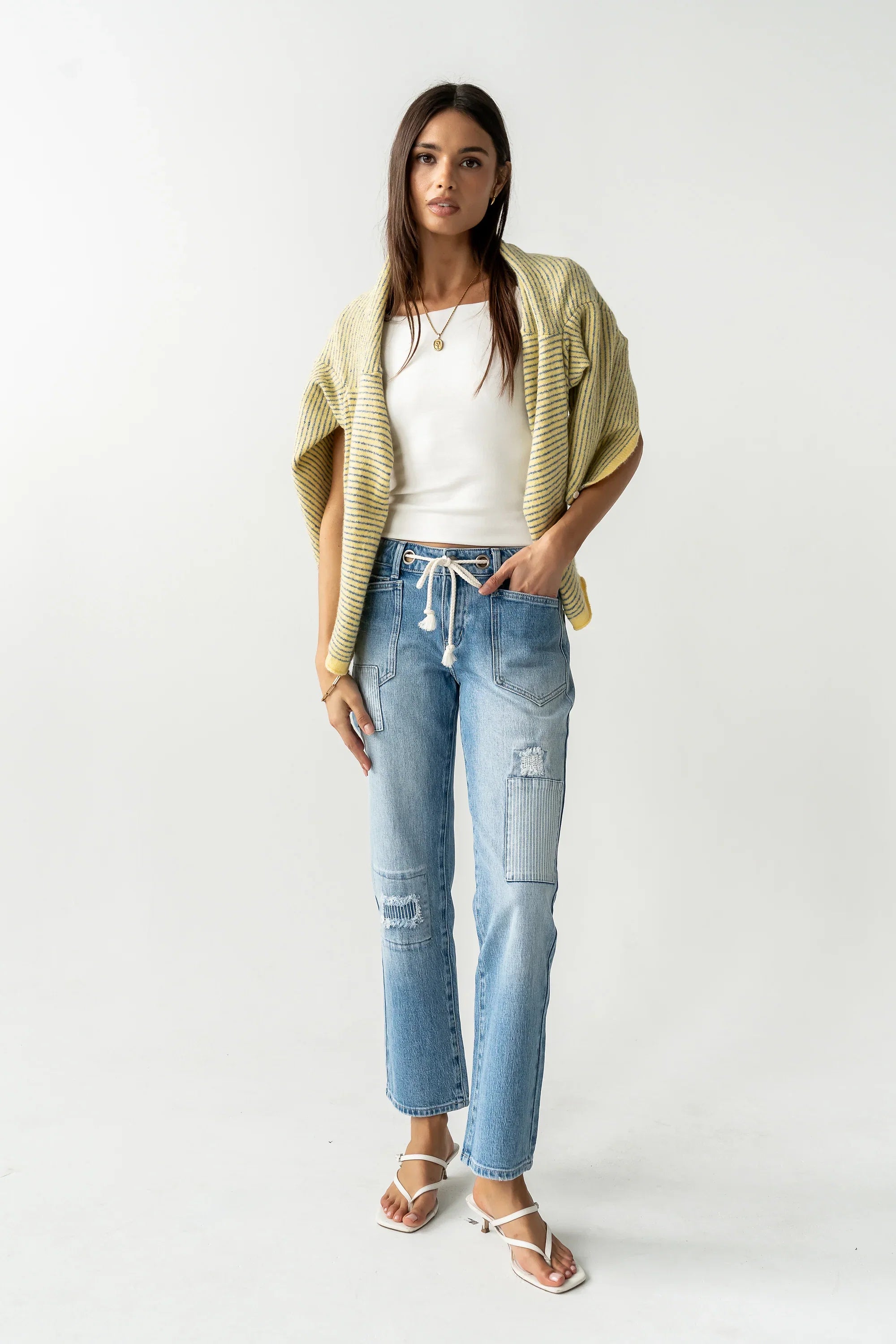 Lizzy Striped Cardigan