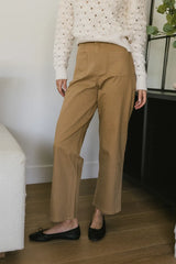 Magnolia Straight Leg Pants in Tan FINAL SALE
