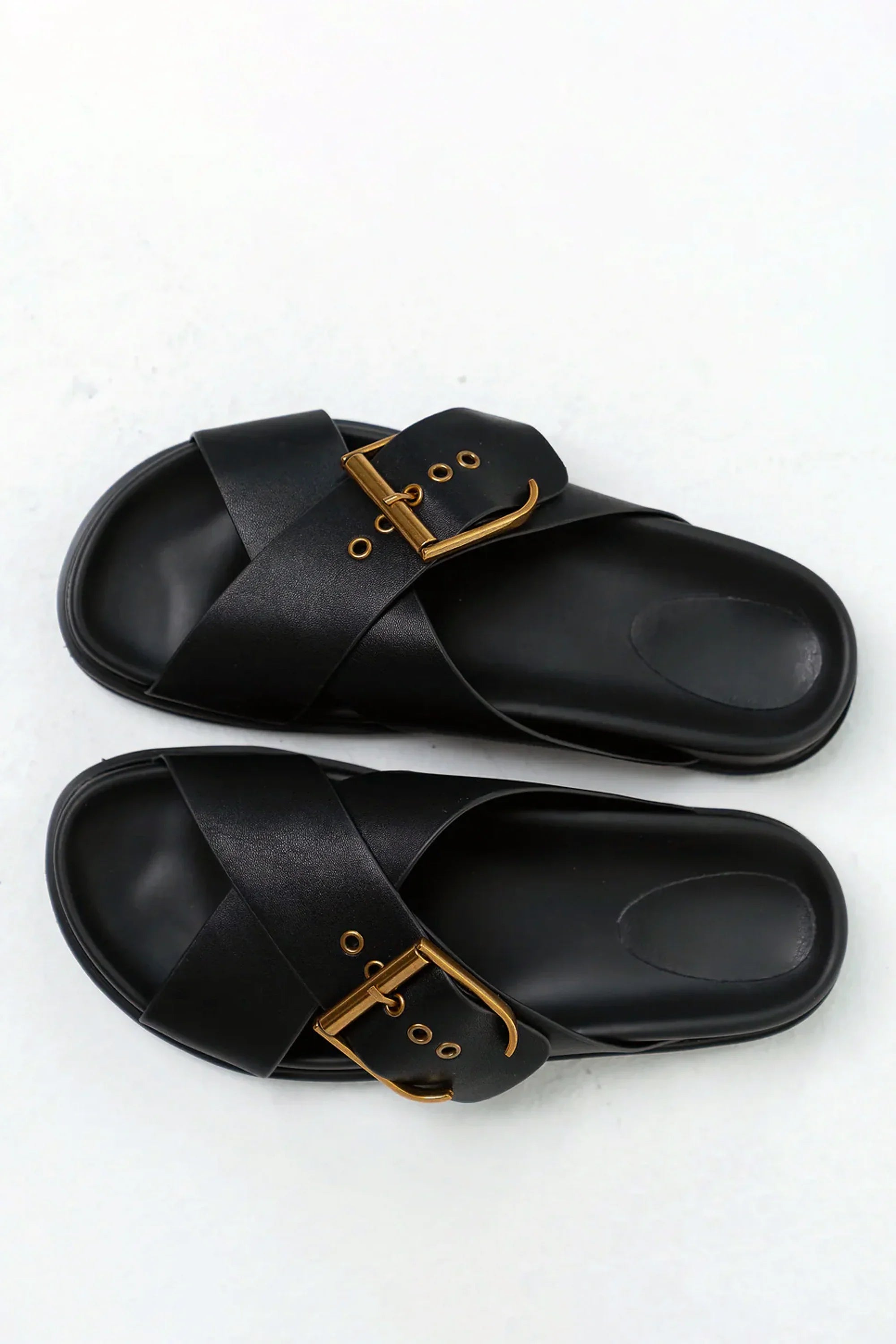 Barb Sandal in Black
