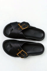 Barb Sandal in Black
