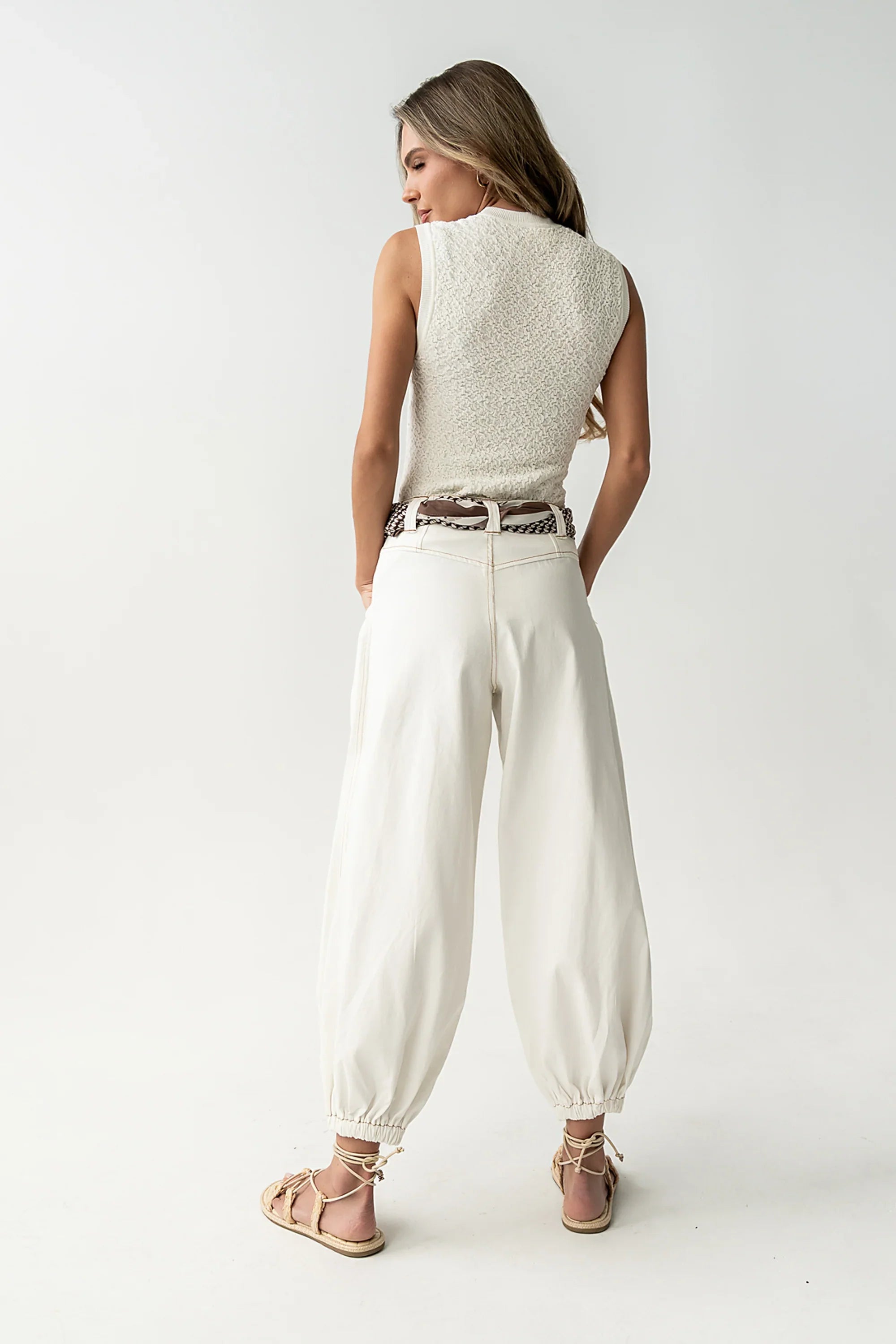 Correy Pants in Off White