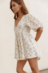 Tilly Floral Romper FINAL SALE