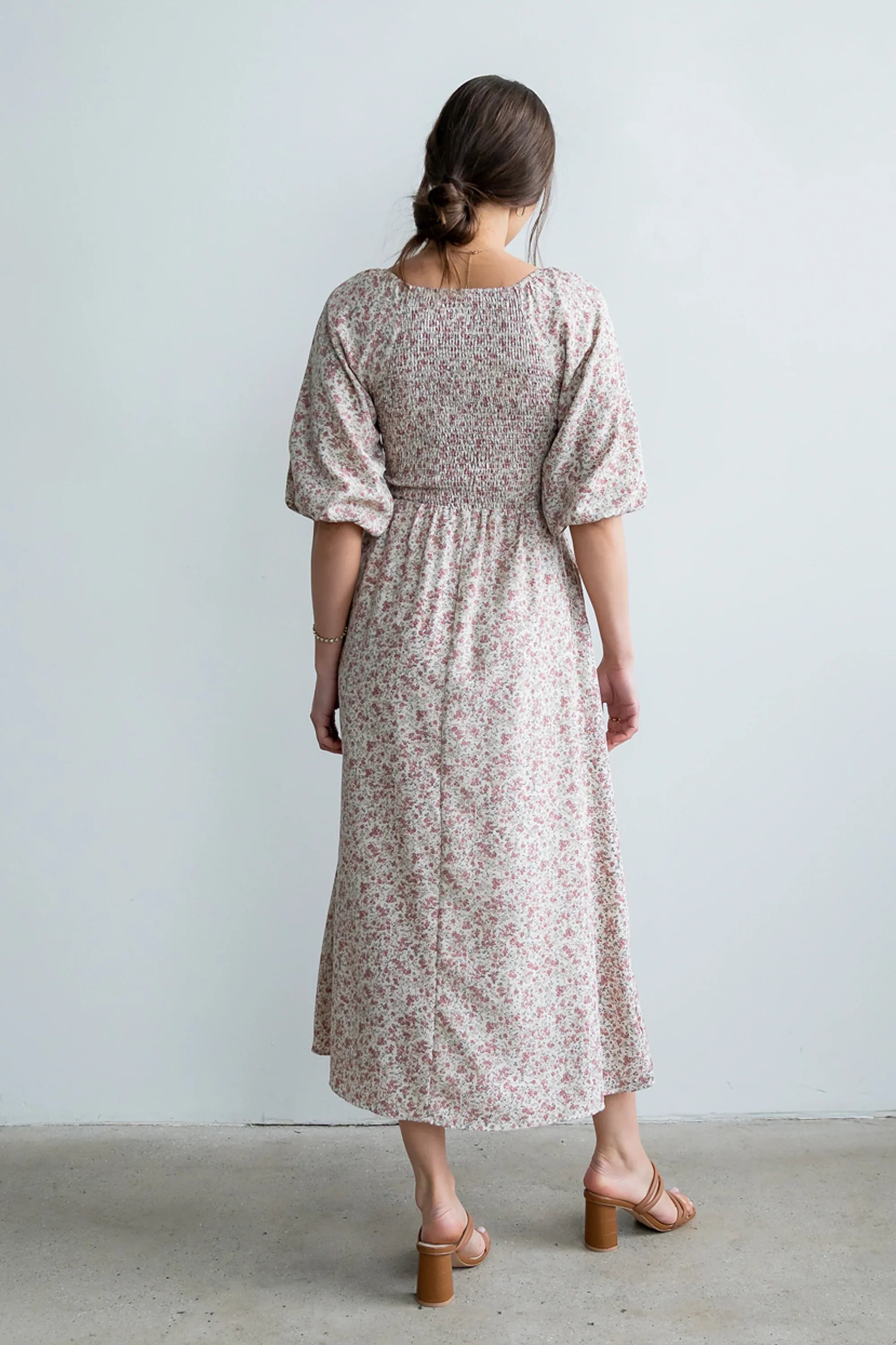 Darcey Smocked Maxi Dress