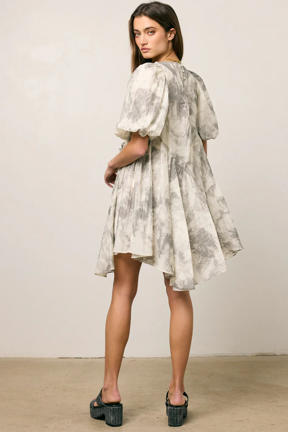 Kellie Abstract Babydoll Dress FINAL SALE