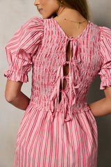 Liana Bow Tie Mini Dress FINAL SALE