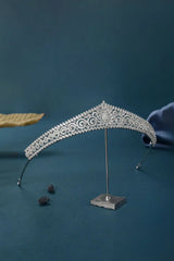 Silver Eternal Zircon Tiara