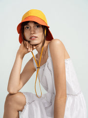 Colorblock Tulip Bucket Hat