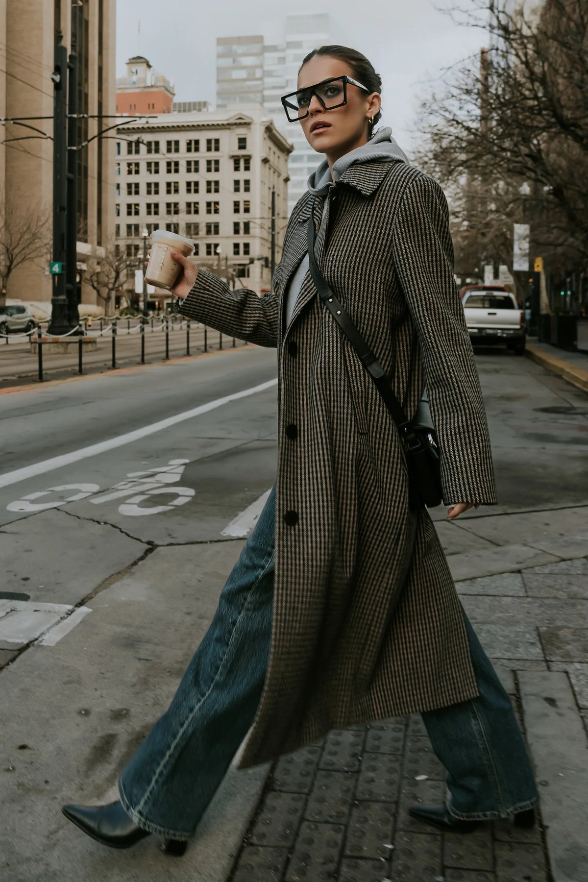 Marley Gingham Coat