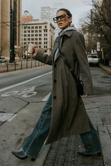 Marley Gingham Coat