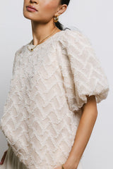 Juliet Textured Blouse FINAL SALE