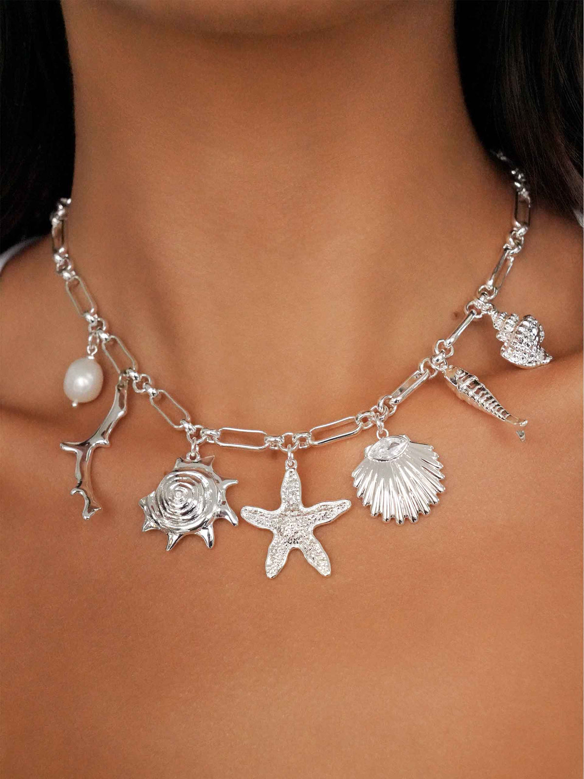 Oceanic Dreams Charm Necklace
