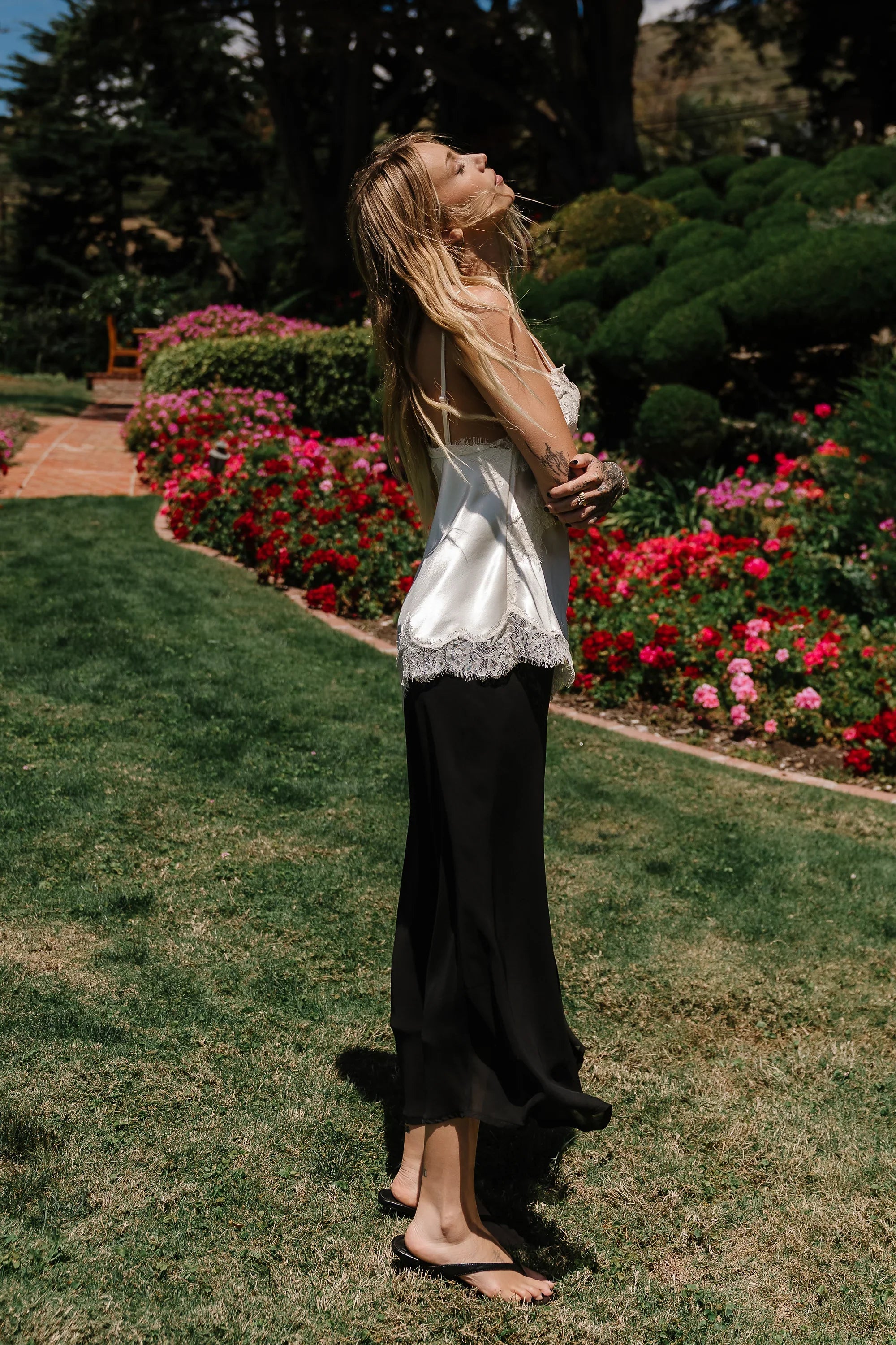 Marlie Asymmetrical Top in Cream