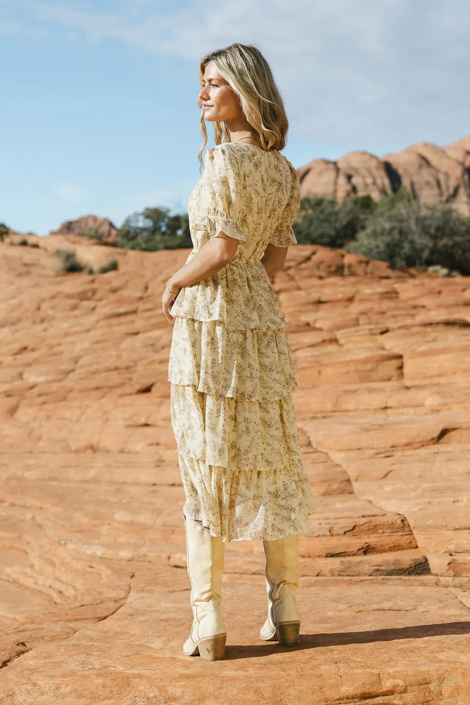 Lillian Floral Dress FINAL SALE