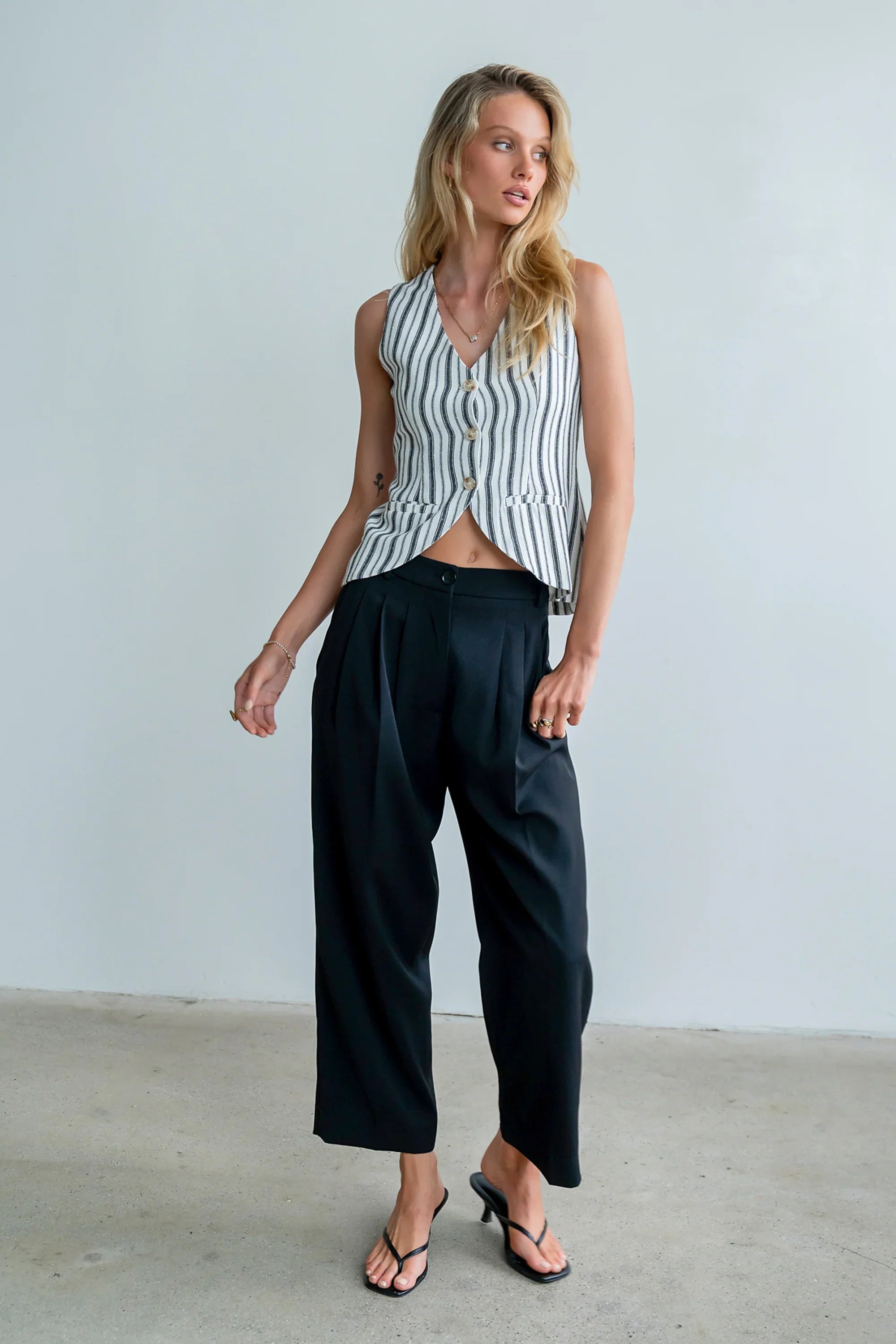 Lucy Vest in Black