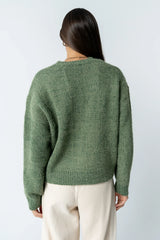 Russel Oversized Sweater in Green