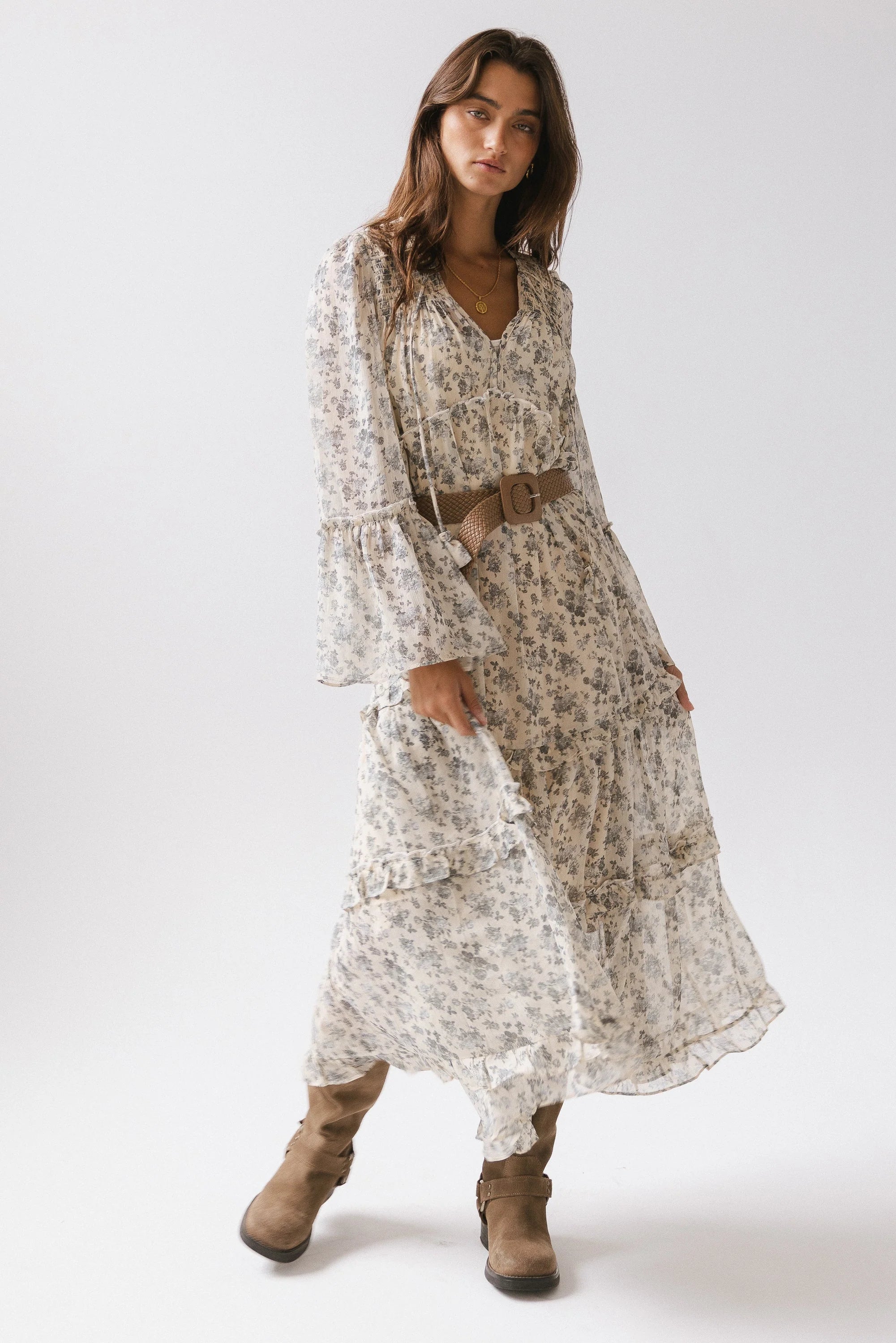 Luna Floral Maxi Dress FINAL SALE