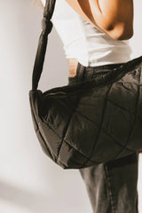 Whimsy Quilted Bag in Black FINAL SALE
