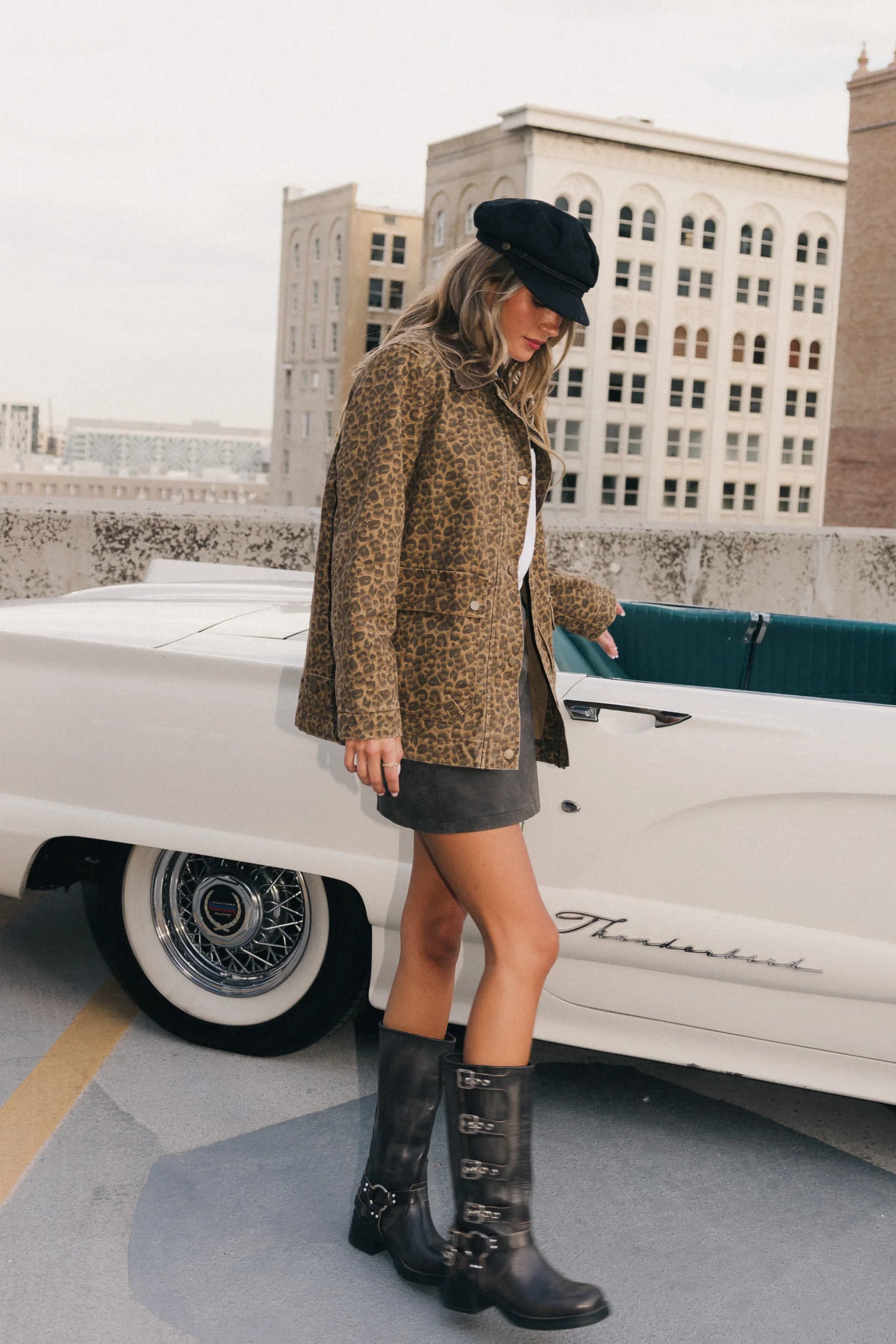 Karson Leopard Jacket FINAL SALE