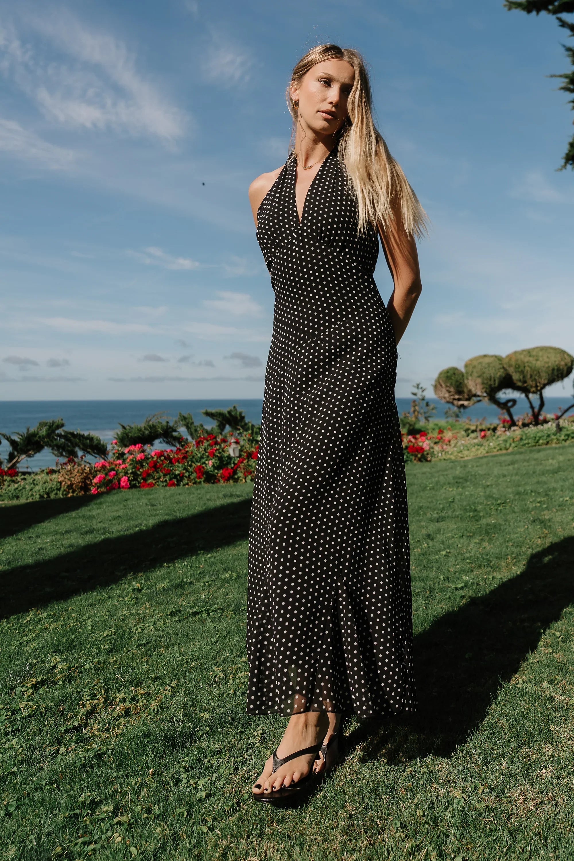 Andie Polka Dot Maxi Dress