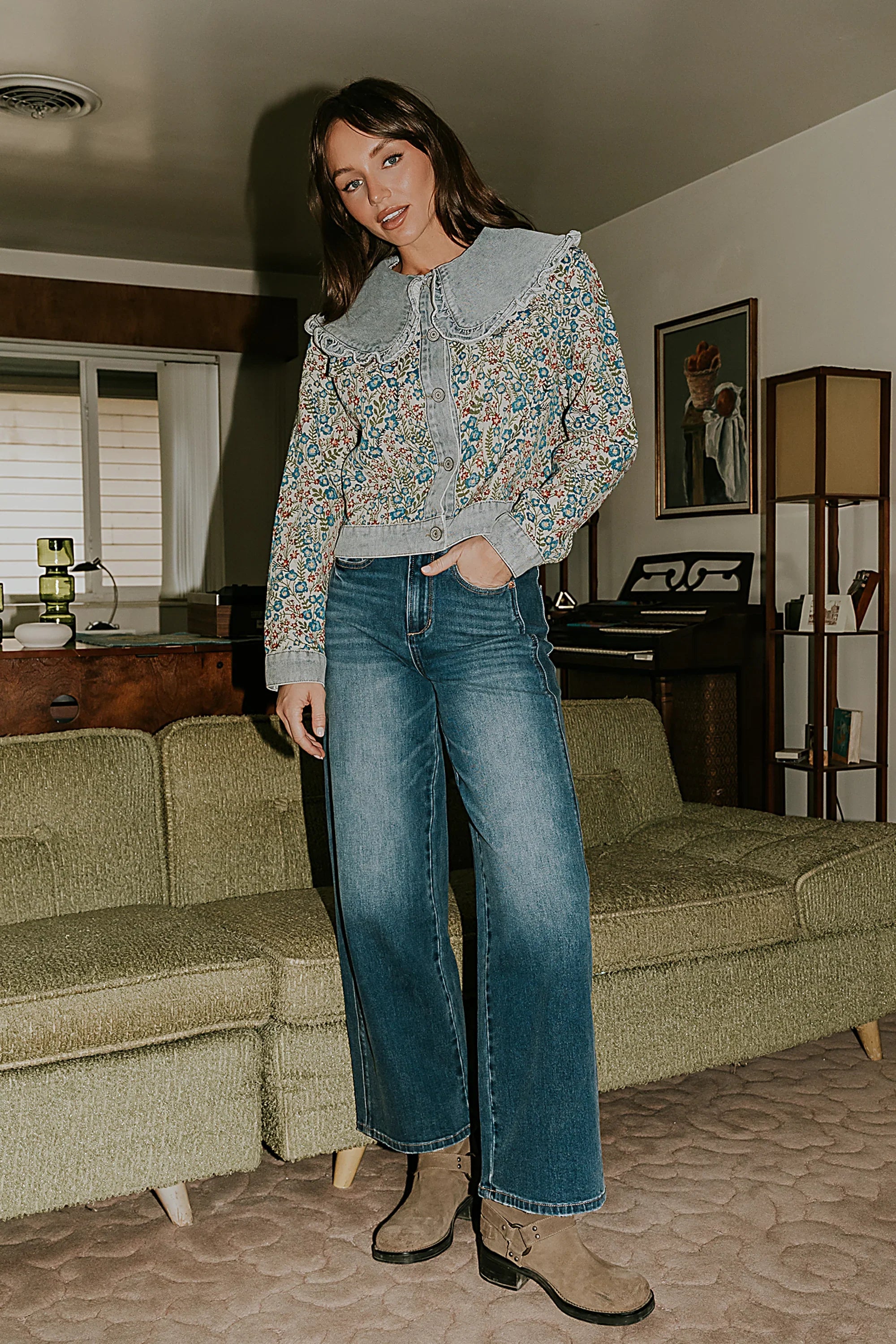 Tisha Floral Jacket FINAL SALE